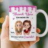 Custom Mug - Personalized Funny Gifts For Coworker, Work Bestie - Fueled By Meetings