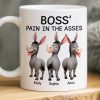 Custom Mug - Personalized Funny Gifts For Coworker, Work Bestie - Team Spirit Always Lifts Me Up
