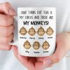 Custom Mug - Personalized Funny Gifts For Coworker, Work Bestie - That Is My Monkey