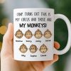 Custom Mug - Personalized Funny Gifts For Coworker, Work Bestie - That Is My Monkey