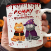 Custom Mug - Personalized Halloween Birthday Gifts For Cat Lovers, Cat Mom And Dad - Every Purr Echoes Halloween Magic