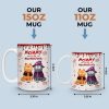 Custom Mug - Personalized Halloween Birthday Gifts For Cat Lovers, Cat Mom And Dad - Every Purr Echoes Halloween Magic