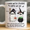 Custom Mug - Personalized Halloween Birthday Gifts For Women, Besties, Sisters, BFF - Spooky Nights With My Bestie