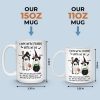 Custom Mug - Personalized Halloween Birthday Gifts For Women, Besties, Sisters, BFF - Spooky Nights With My Bestie