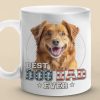 Custom Photo A House Is Not A Home Without A Pet - Dog & Cat Personalized Custom Mug - Father's Day, New Arrival, Gift For Pet Owners, Pet Lovers AMZ