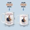 Custom Photo A Son Is A Love Letter - Family Personalized Custom Mug - Father's Day, Gift For Son