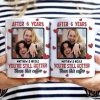 Custom Photo After Years You Still Hotter Than This Coffee - 3D Inflated Effect Printed Mug, Personalized White Edge-to-Edge Mug
