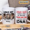 Custom Photo Best Dad Ever Ever Ever Mug NHS87 889122