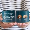 Custom Photo Best Dog Mom Ever Dog Pottery Mug TH10 892161