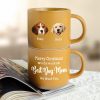 Custom Photo Best Dog Mom Ever Dog Pottery Mug TH10 892161