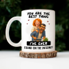 Custom Photo Caricature Funny Couple You Are The Best Thing - Personalized Mug