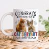 Custom Photo Congrats on Being Our Servant Cat Mug N304 889951