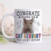 Custom Photo Congrats on Being Our Servant Cat Mug N304 889951
