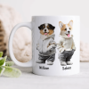 Custom Photo Cool Dog, Cat Mug Gift For Dog Cat Pet Lover HA75 891846