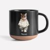 Custom Photo Cool Dog, Cat Pottery Mug Gift For Dog Cat Pet Lover HA75 891862