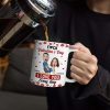 Custom Photo Couple I Love You Every Day - Personalized White Edge-to-Edge Mug