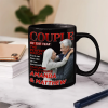 Custom Photo Couple Of The Year Magazine - Personalized Mug