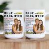 Custom Photo Daughter Of The Year Magazine - Personalized Photo Mug