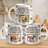 Custom Photo Dogs Never Bite Me, Just Humans - Dog & Cat Personalized Custom 3D Inflated Effect Printed Mug - Gift For Pet Owners, Pet Lovers