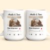 Custom Photo Favorite Couple Song - Personalized Ceramic Mug - Gift For Couple, Husband Wife NH96