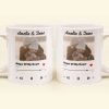 Custom Photo Favorite Couple Song - Personalized Ceramic Mug - Gift For Couple, Husband Wife NH96