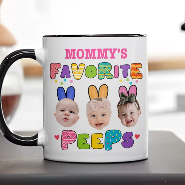 Custom Photo Favorite Peep For Easter Day Accent Mug TH10 892447