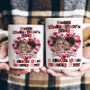 Custom Photo F()ck Valentine's Day I Love You Every Day - Personalized Ceramic Mug - Gift For Couple HN02