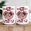 Custom Photo F()ck Valentine's Day I Love You Every Day - Personalized Ceramic Mug - Gift For Couple HN02