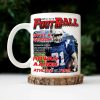 Custom Photo Football Magazine - Personalized Mug