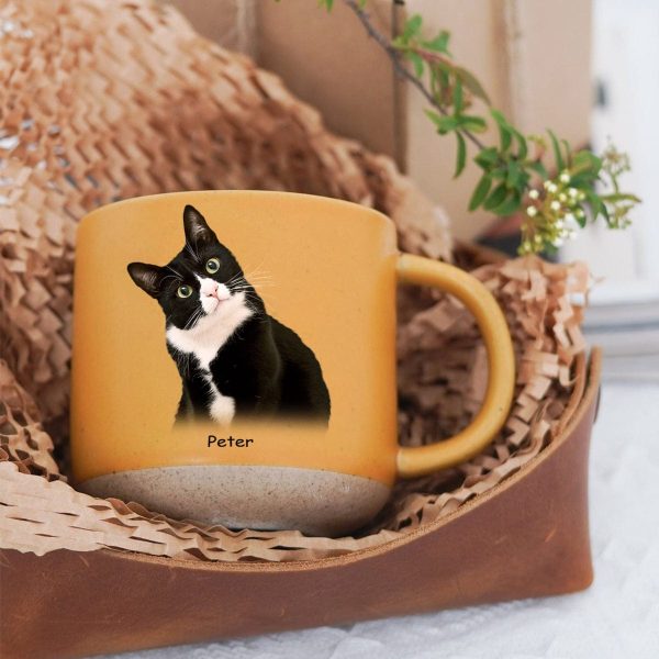 Custom Photo For Cat Lover Pottery Mug TH10 892083