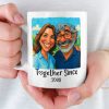 Custom Photo Funny Caricature Mug - Personalized Anniversary Wedding Gifts For Husband And Wife, Him And Her - I'm Yours No Returns Or Refunds