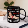 Custom Photo Funny Couple After Years Still Hotter Than This Coffee - Personalized Mug