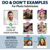 Custom Photo Funny Face Pattern - Gift For Him, For Her, Dog Lovers, Cat Lovers, Family - Personalized White Edge-to-Edge Mug