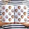 Custom Photo Funny Kid Face - Personalized White Edge-to-Edge Mug
