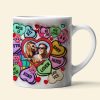 Custom Photo Gifts For Couple 3D Inflated Coffee Mug Miss You My Love