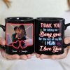 Custom Photo Gifts For Couple Coffee Mug Thank You For Letting Me Bang You