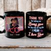 Custom Photo Gifts For Couple Coffee Mug Thank You For Letting Me Bang You
