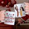 Custom Photo Gifts For Couple Coffee Mug You're The Only Wiener For My Buns