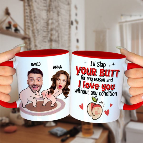 Custom Photo Gifts For Couple I Love You Without Any Condition Funny Valentine's Gifts