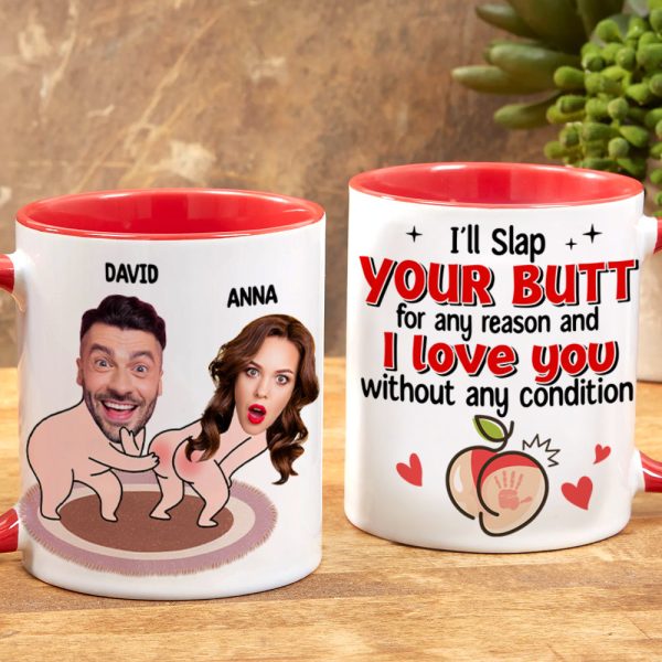 Custom Photo Gifts For Couple I Love You Without Any Condition Funny Valentine's Gifts