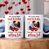Custom Photo Gifts For Couple Personalized Coffee Mug I Can't Stop Getting Lost In Your Eyes