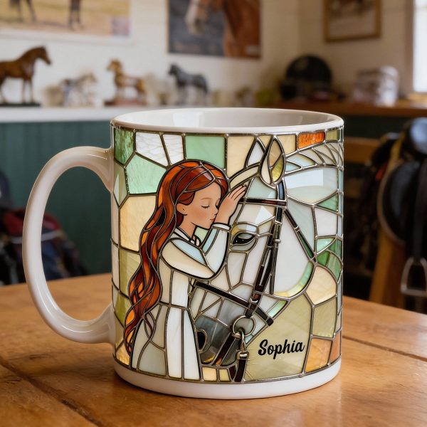Custom Photo Gifts For Horse Lovers Coffee Mug 01hytn260126