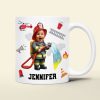 Custom Photo Gifts For Kid Firefighter Coffee Mug 05ohti061224