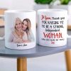 Custom Photo Gifts For Mothers Coffee Mug Mom Thank You For Raising Me