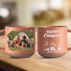 Custom Photo Happy Campers Couple Pottery Mug TH10 892173
