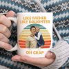Custom Photo Happy Father's Day Like Father Like Daughter Family Mug T286 890424