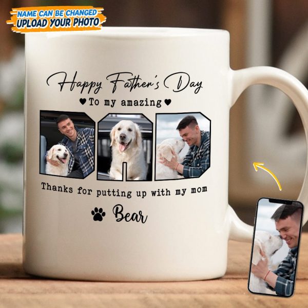 Custom Photo Happy Father's Day To My Amazing Dad Mug TA29 889256