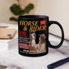 Custom Photo Horse And Rider Magazine - Personalized Mug
