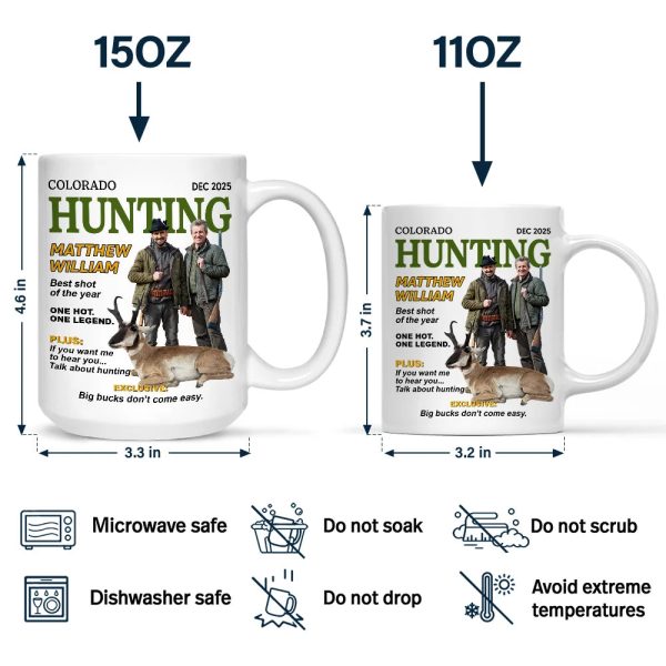 Custom Photo Hunter Of The Year - Personalized Mug