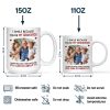 Custom Photo I Smile Because You Are My Daughter Son Grandkid - Personalized Mug